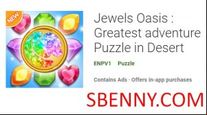Jewels Oasis : Greatest adventure Puzzle in Desert MOD APK