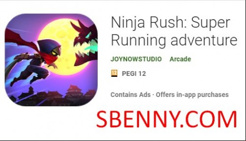 Ninja Rush: Super Running adventure MOD APK