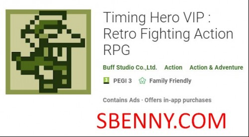 Timing Hero VIP : Retro Fighting Action RPG APK