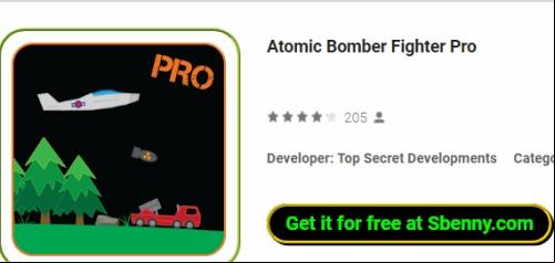 Atomic Bomber Fighter Pro MOD APK