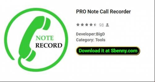 PRO Note Call Recorder APK
