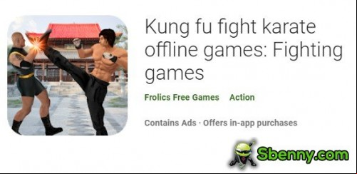 Kung fu fight karate offline games: Fighting games MOD APK