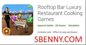 Rooftop Bar Luxury Restaurant Cooking Games MOD APK