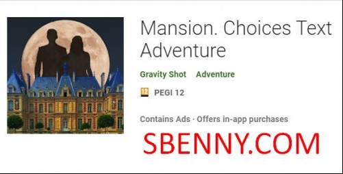 Mansion. Choices Text Adventure MOD APK