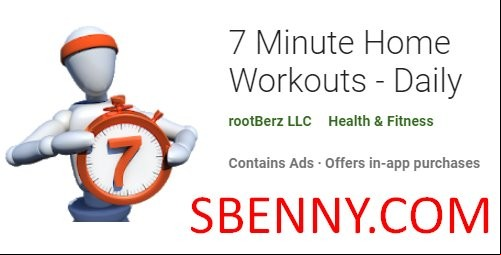 7 Minute Home Workouts - Daily MOD APK