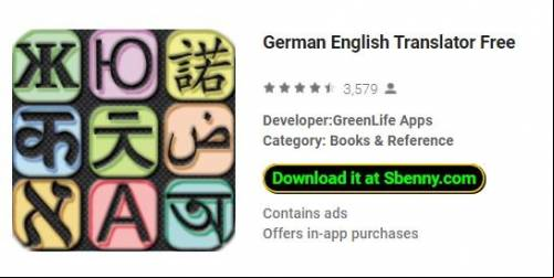 German English Translator Free MOD APK