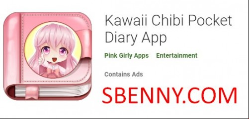Kawaii Chibi Pocket Diary App MOD APK