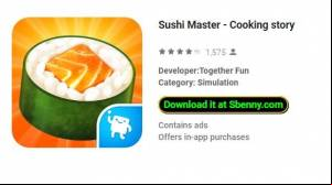 Sushi Master - Cooking story MOD APK