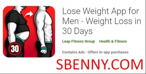 Lose Weight App for Men - Weight Loss in 30 Days MOD APK
