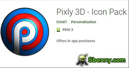 Pixly 3D - Icon Pack MOD APK