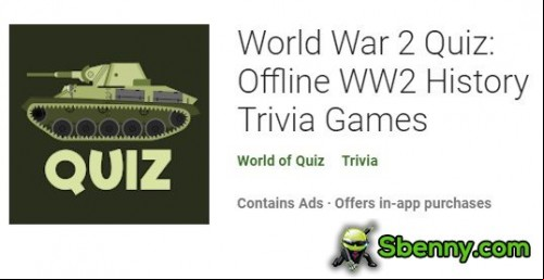 World War 2 Quiz: Offline WW2 History Trivia Games MOD APK