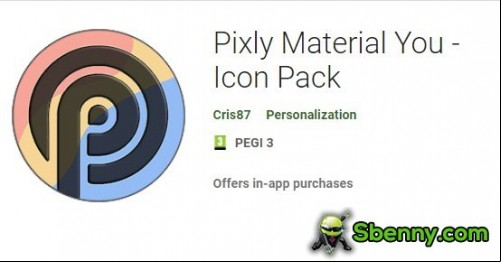 Pixly Material You - Icon Pack MOD APK