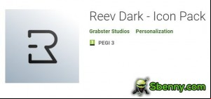 Reev Dark - Icon Pack MOD APK
