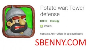 Potato war: Tower defense MOD APK