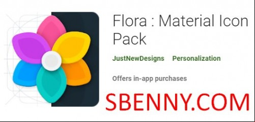 Flora : Material Icon Pack MOD APK