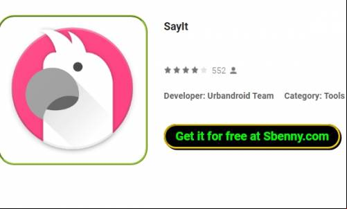 SayIt MOD APK