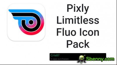 Pixly Limitless Fluo Icon Pack MOD APK
