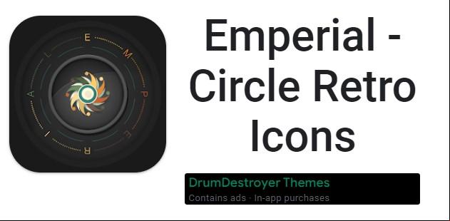 Emperial - Circle Retro Icons MOD APK