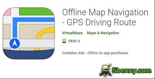 Offline Map Navigation - GPS Driving Route MOD APK