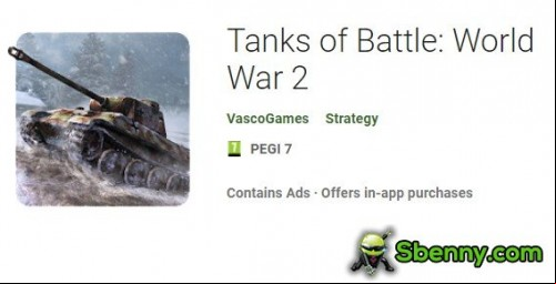Tanks of Battle: World War 2 MOD APK
