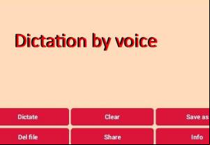 Dictation by voice MOD APK