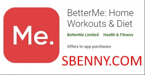 BetterMe: Home Workouts &amp; Diet MOD APK