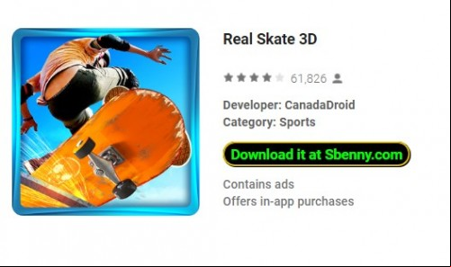 Real Skate 3D MOD APK