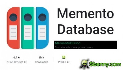 Memento Database MOD APK