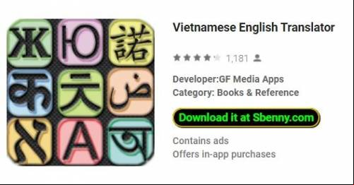 Vietnamese English Translator MOD APK