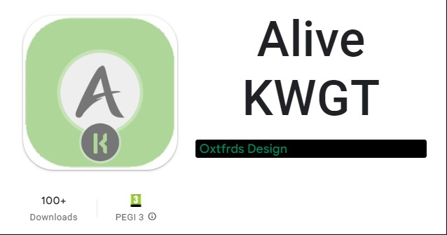 Alive KWGT MOD APK