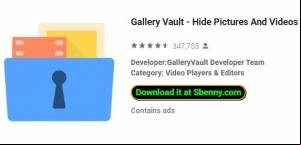 Gallery Vault - Hide Pictures And Videos MOD APK