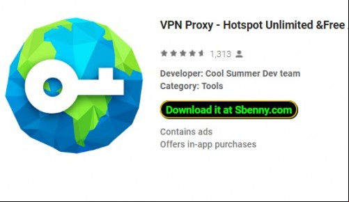 VPN Proxy - Hotspot Unlimited &amp; Free App VPN MOD APK