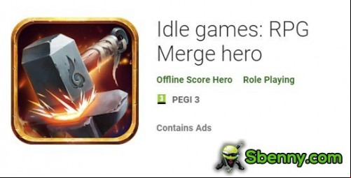 Idle games: RPG Merge hero MOD APK