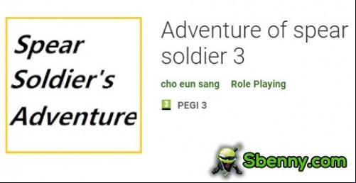 Adventure of spear soldier 3