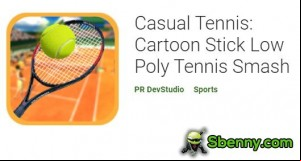 Casual Tennis: Cartoon Stick Low Poly Tennis Smash APK