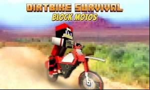 Dirtbike Survival Block Motos - Motorcycle Racing MOD APK