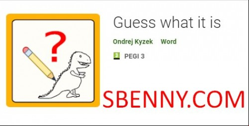 Guess what it is APK
