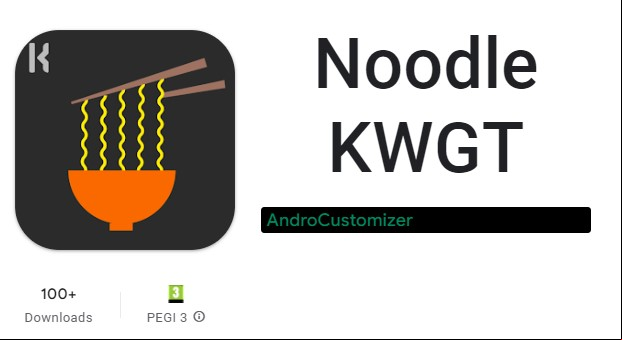 Noodle KWGT MOD APK