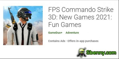 FPS Commando Strike 3D: New Games 2021: Fun Games MOD APK