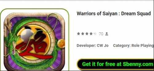 Warriors of Saiyan : Dream Squad MOD APK