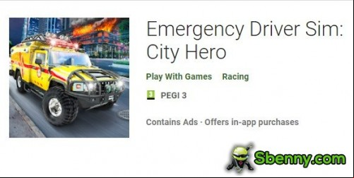 Emergency Driver Sim: City Hero MOD APK