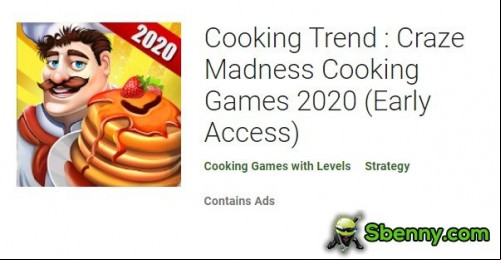 Cooking Trend : Craze Madness Cooking Games 2020 MOD APK