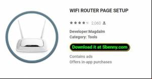 WIFI ROUTER PAGE SETUP MOD APK