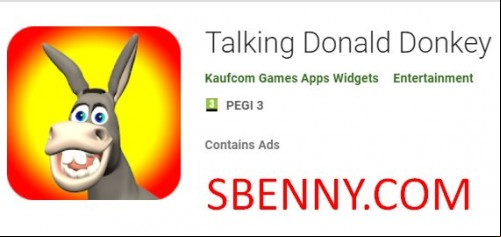 Talking Donald Donkey MOD APK