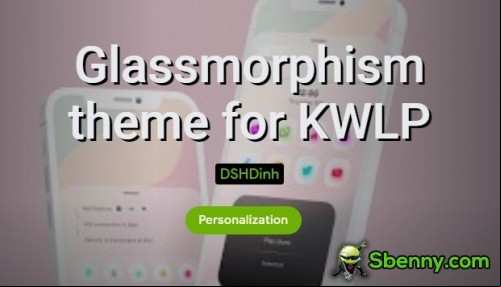 Glassmorphism theme for KWLP MOD APK