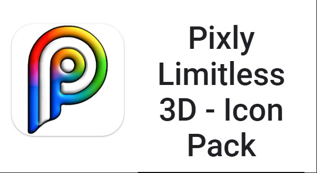 Pixly Limitless 3D - Icon Pack MOD APK