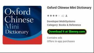 Oxford Chinese Mini Dictionary MOD APK