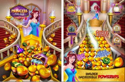 Princess Gold Coin Party Dozer MOD APK