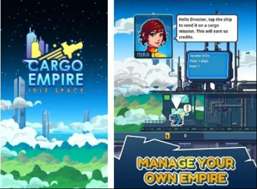 Idle Space Cargo Empire - Incremental Upgrade Game MOD APK