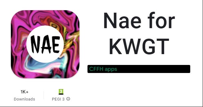 Nae for KWGT MOD APK
